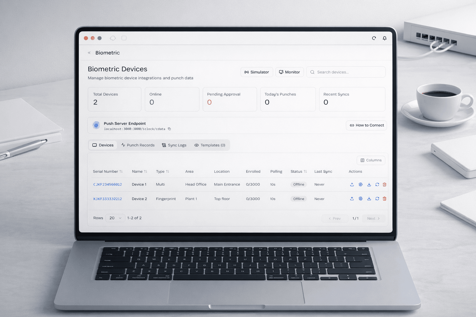 Multi-Device Biometric Sync